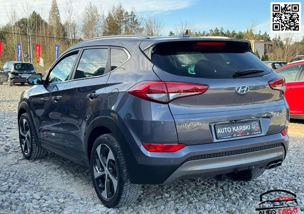 Hyundai Tucson cena 78900 przebieg: 139875, rok produkcji 2016 z Krośniewice małe 704